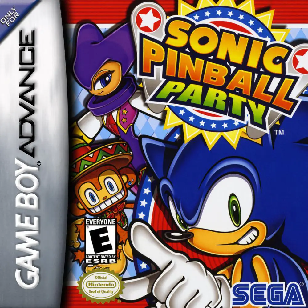 Capa de Sonic Pinball Party