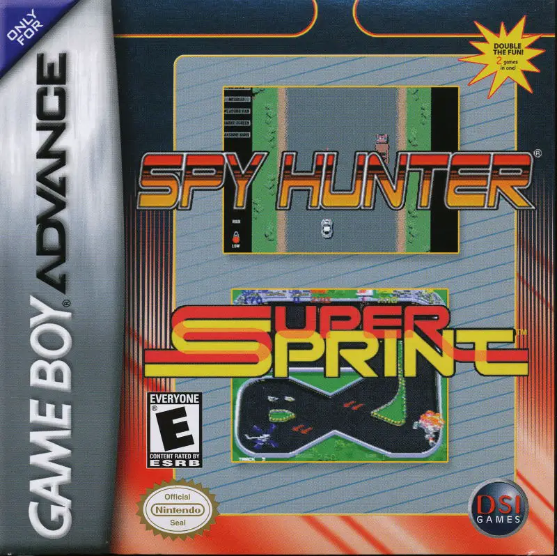 Capa de Spy Hunter / Super Sprint