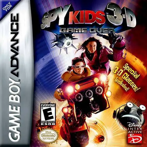 Capa de Spy Kids 3-D: Game Over