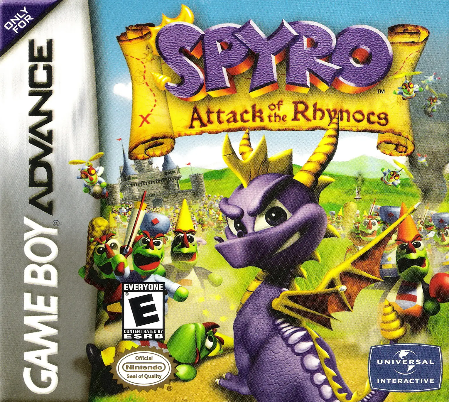 Capa de Spyro: Attack of the Rhynocs