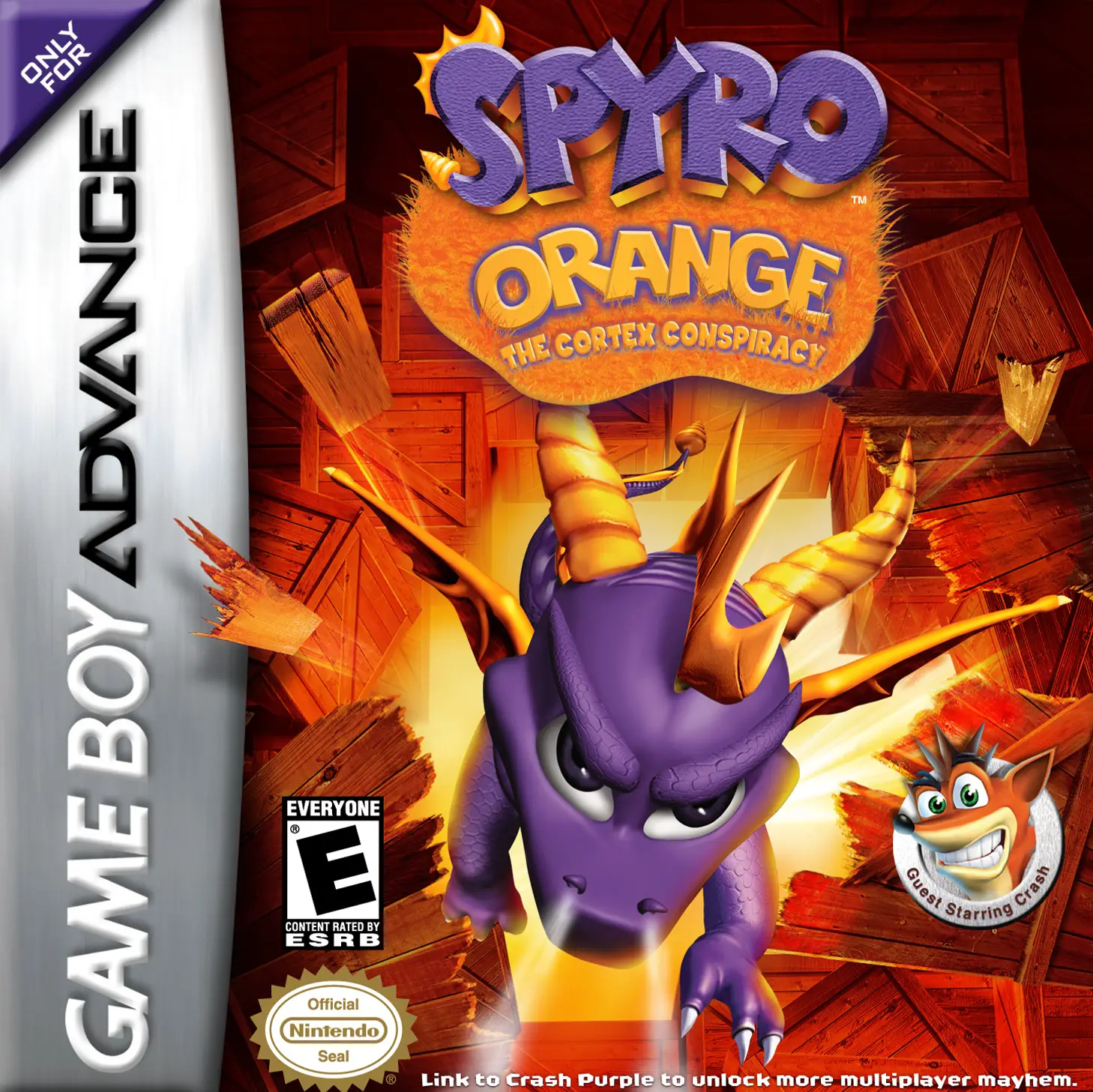 Capa de Spyro Orange: The Cortex Conspiracy