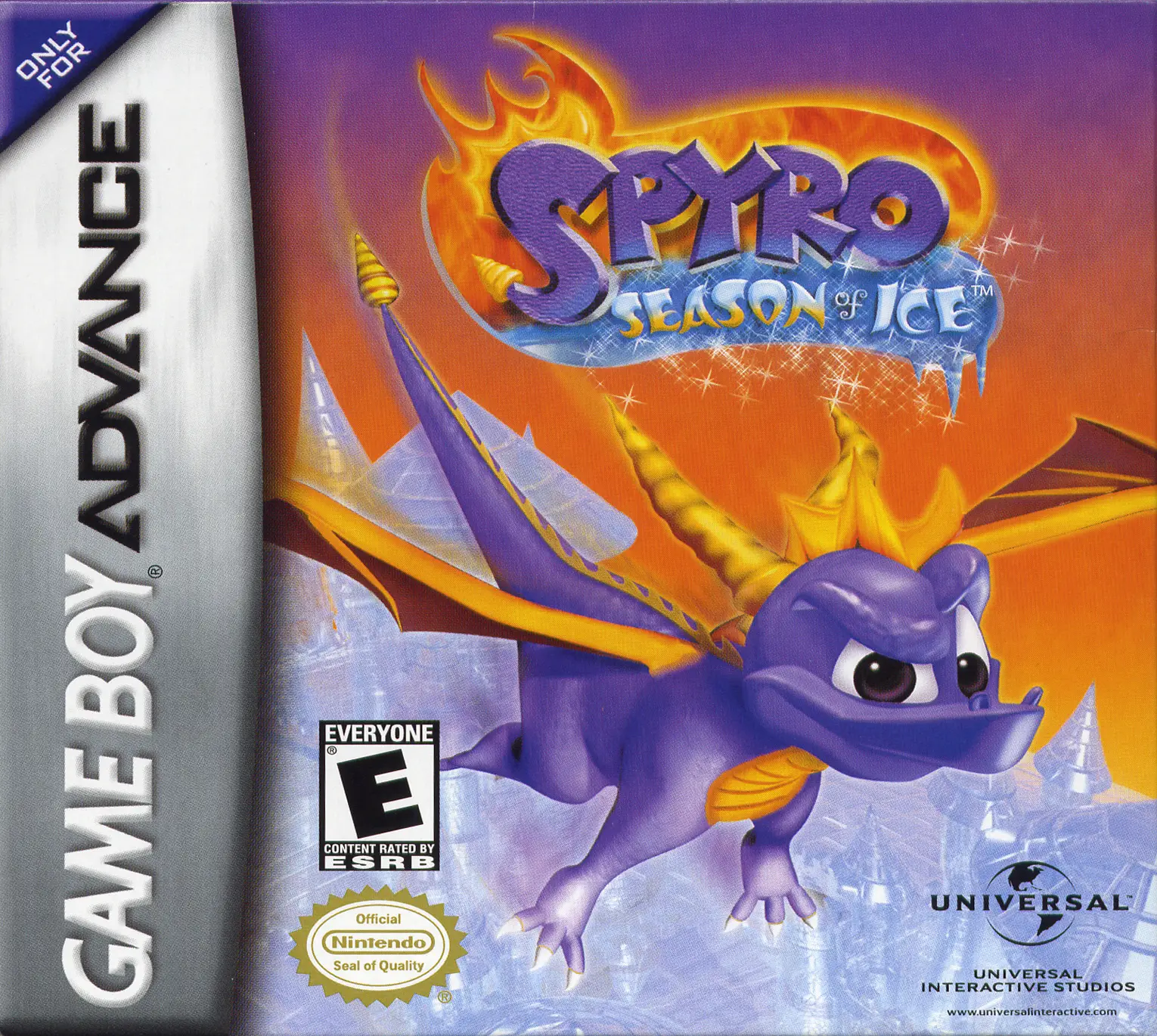 Capa de Spyro: Season of Ice