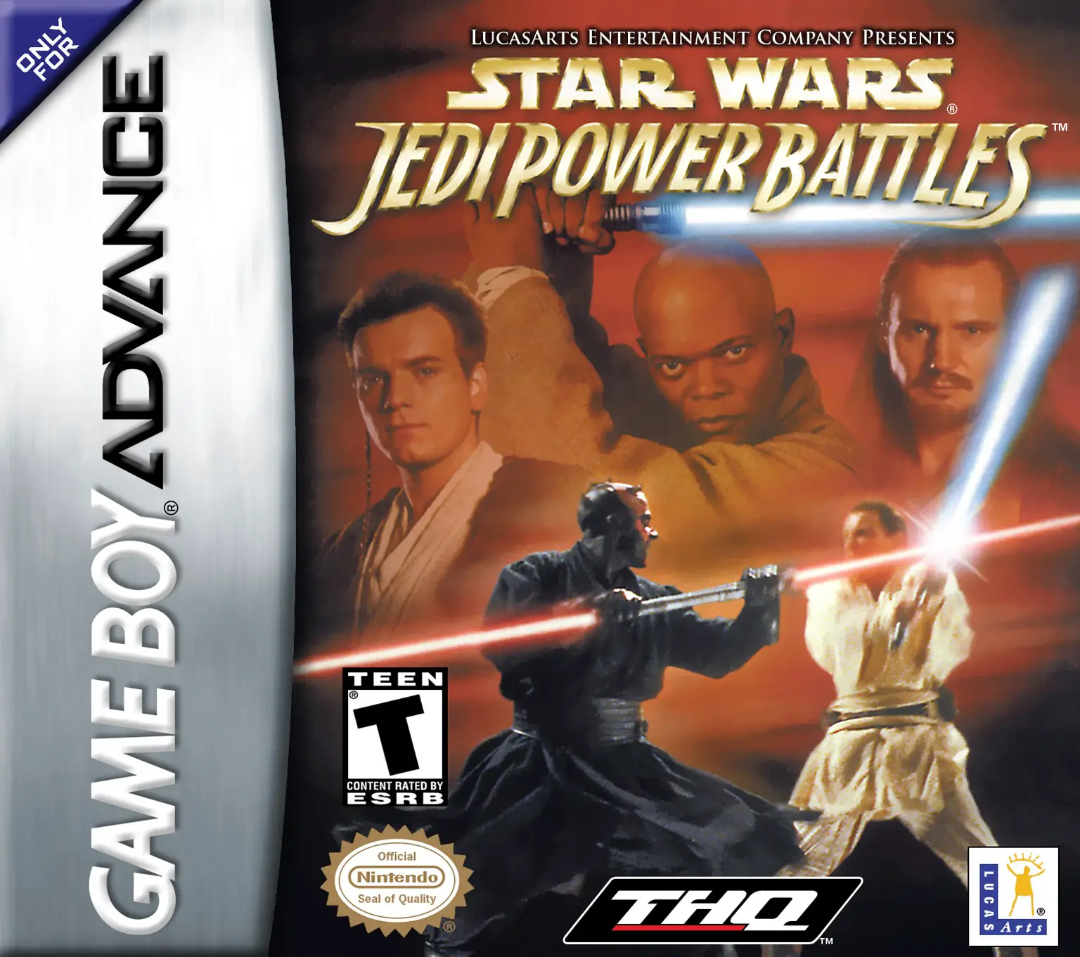 Capa de Star Wars: Jedi Power Battles