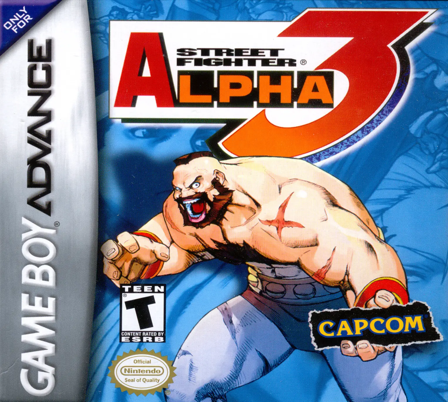Capa de Street Fighter Alpha 3