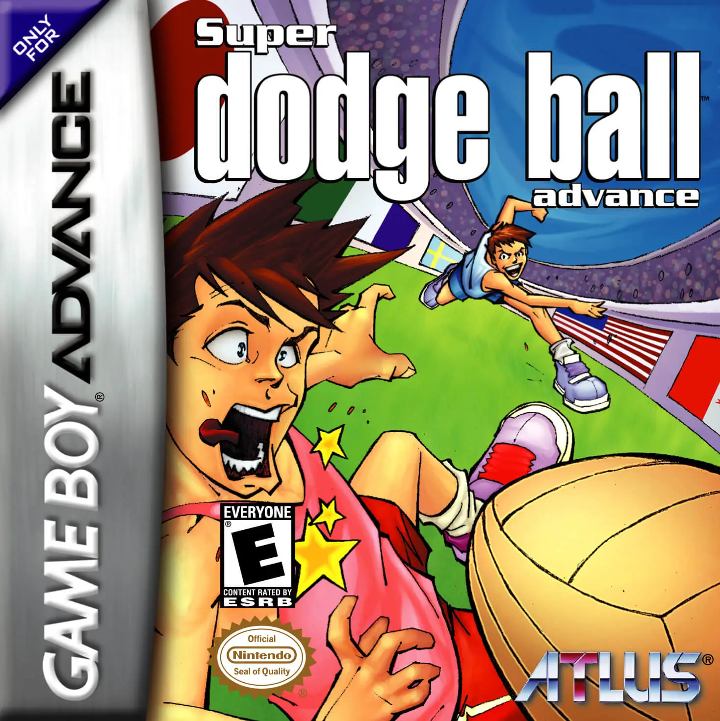 Capa de Super Dodge Ball Advance