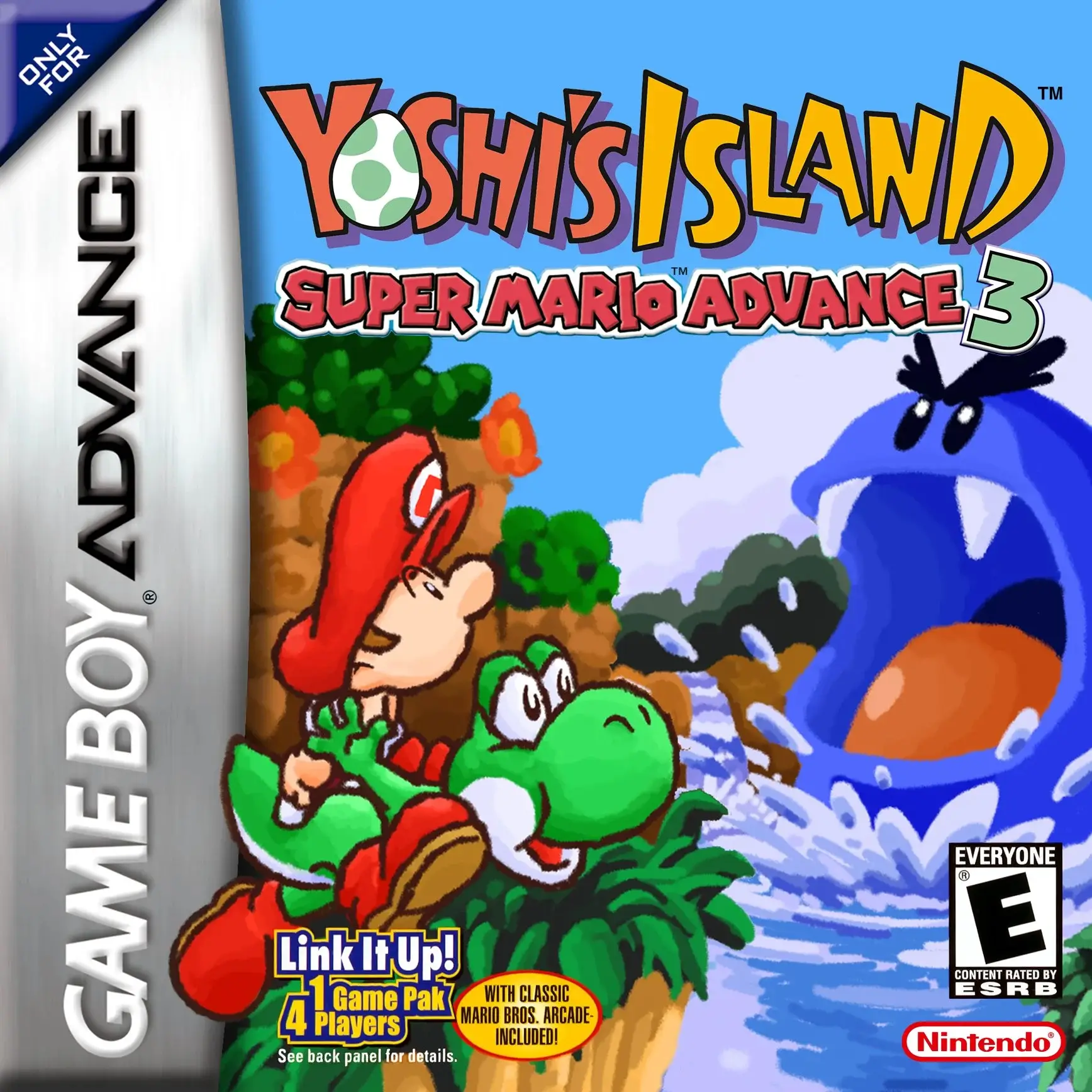 Capa de Super Mario Advance 3: Yoshi's Island