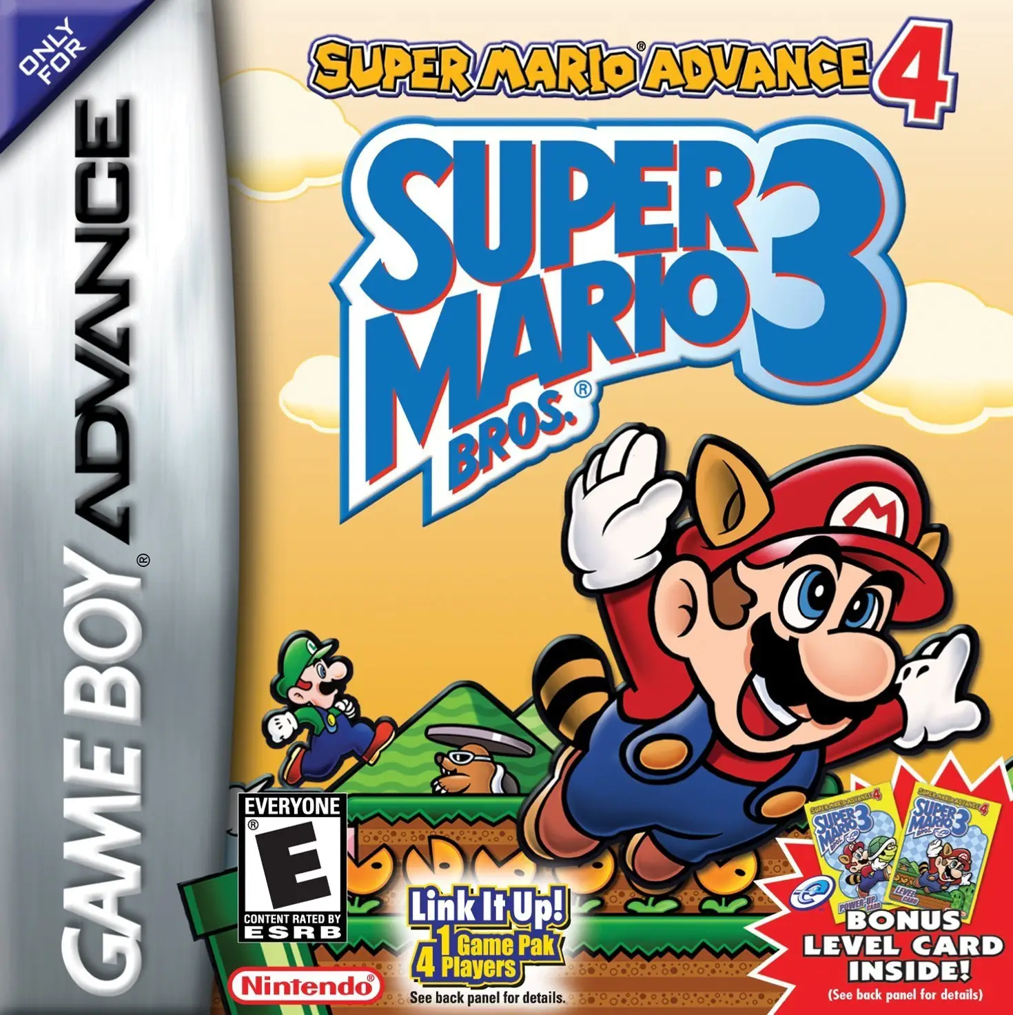Capa de Super Mario Advance 4: Super Mario Bros. 3