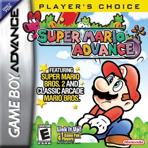 Capa de Super Mario Advance [Player's Choice]