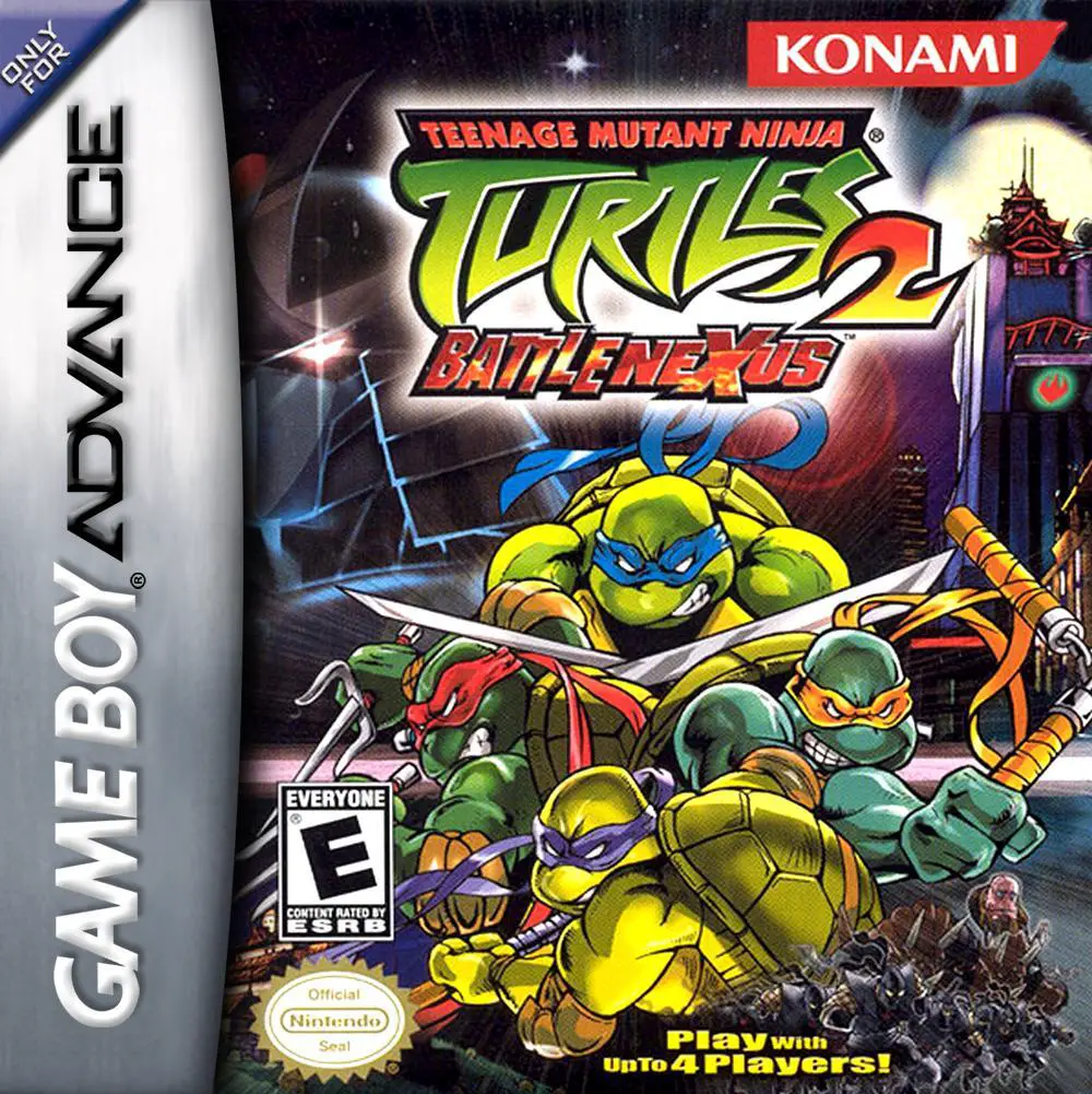 Capa de Teenage Mutant Ninja Turtles 2: Battle Nexus