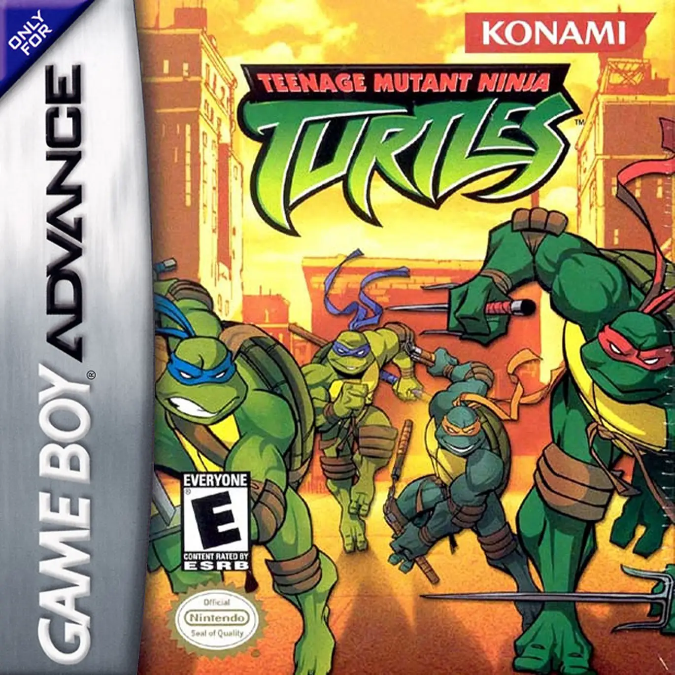 Capa de Teenage Mutant Ninja Turtles
