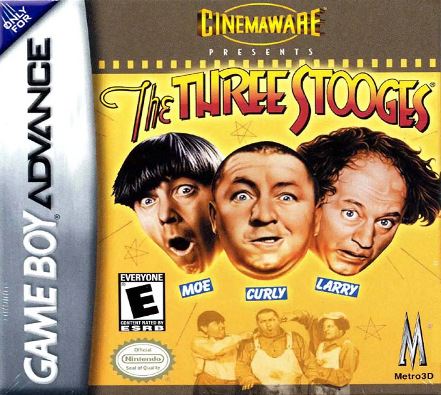 Capa de Three Stooges