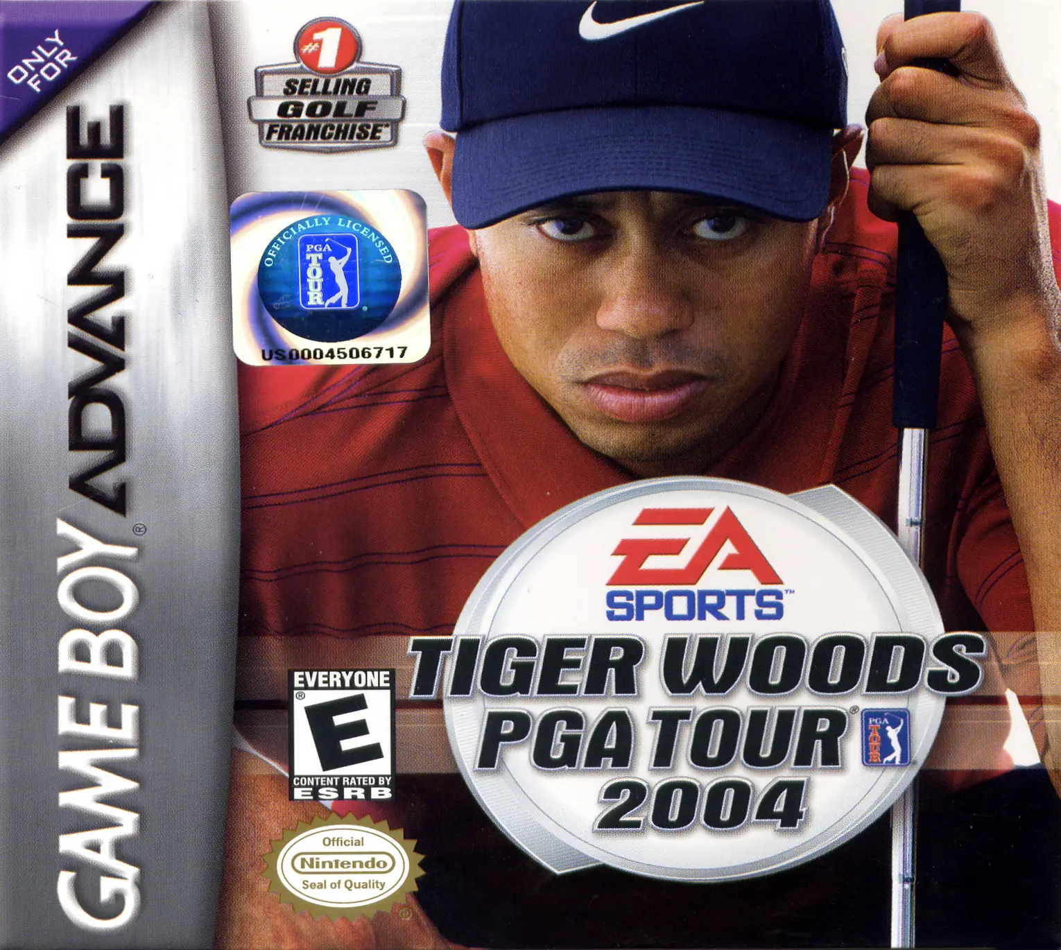 Capa de Tiger Woods PGA Tour 2004