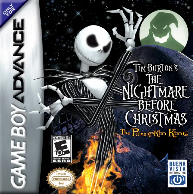 Capa de Tim Burton's The Nightmare Before Christmas: The Pumpkin King