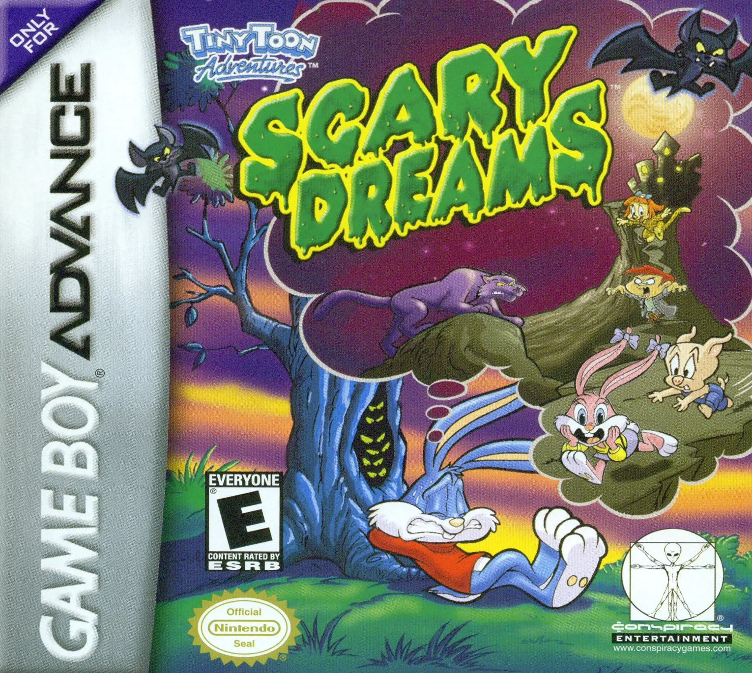 Capa de Tiny Toon Adventures: Scary Dreams