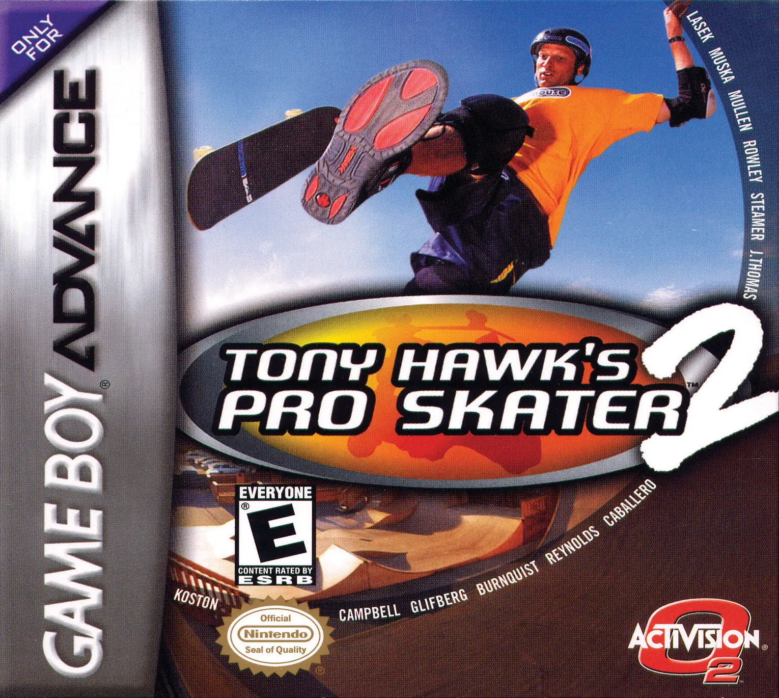 Capa de Tony Hawk's Pro Skater 2