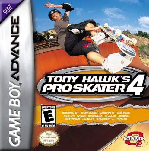 Capa de Tony Hawk's Pro Skater 4