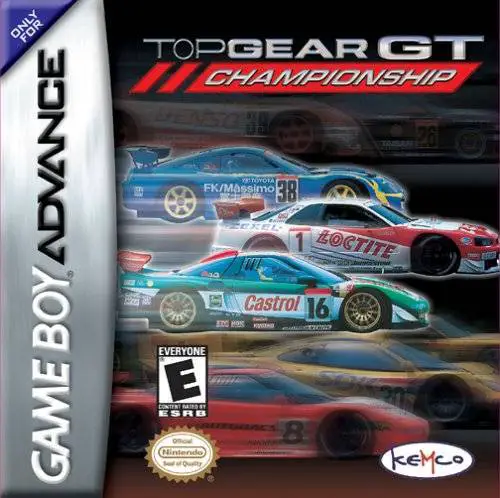 Capa de Top Gear GT Championship