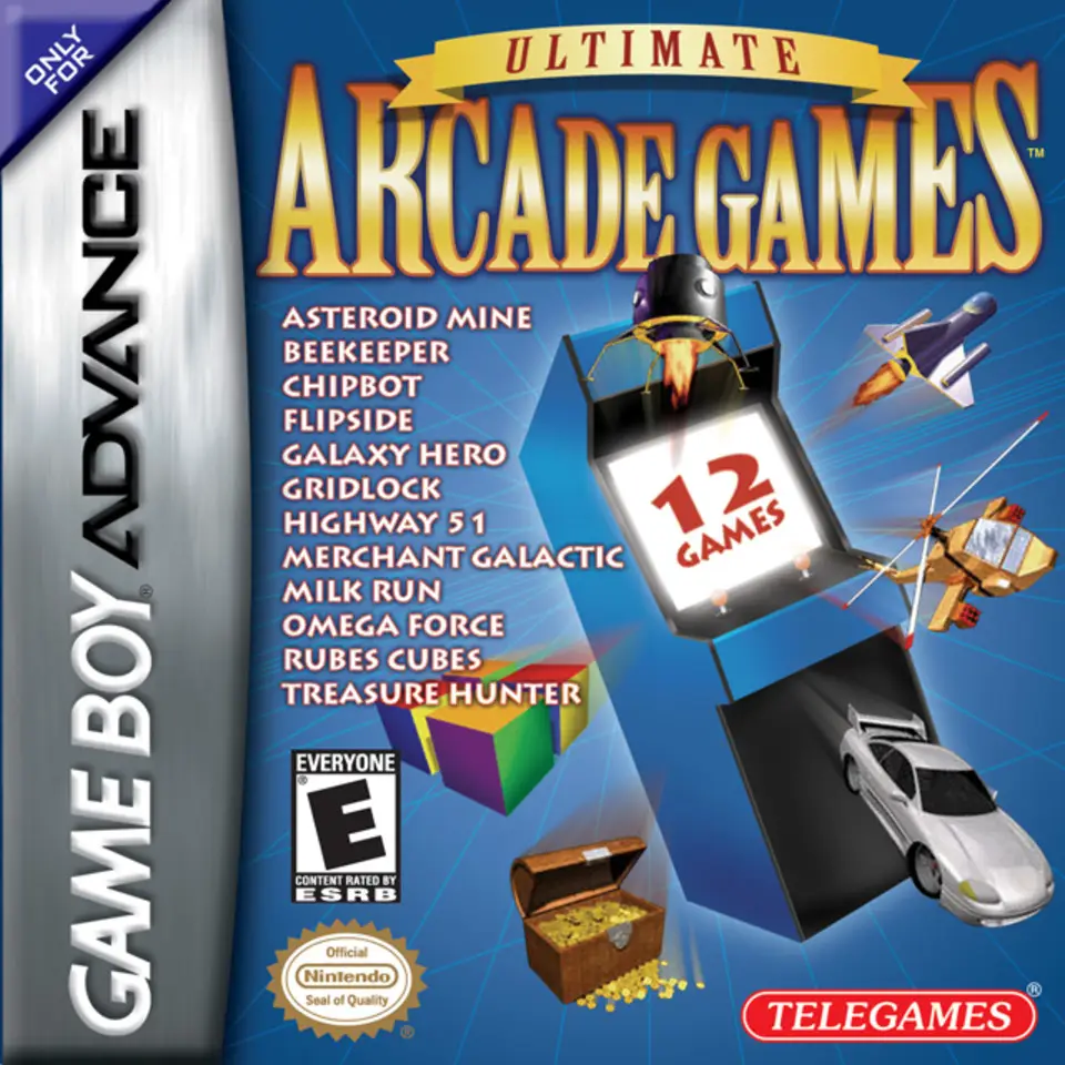 Capa de Ultimate Arcade Games
