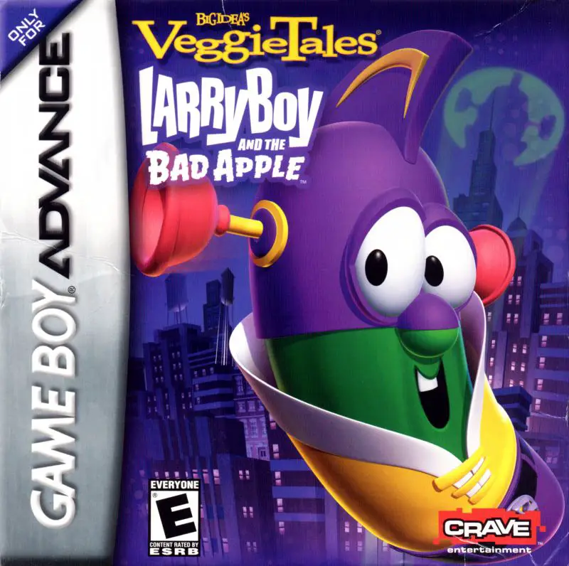 Capa de Veggie Tales: LarryBoy and the Bad Apple