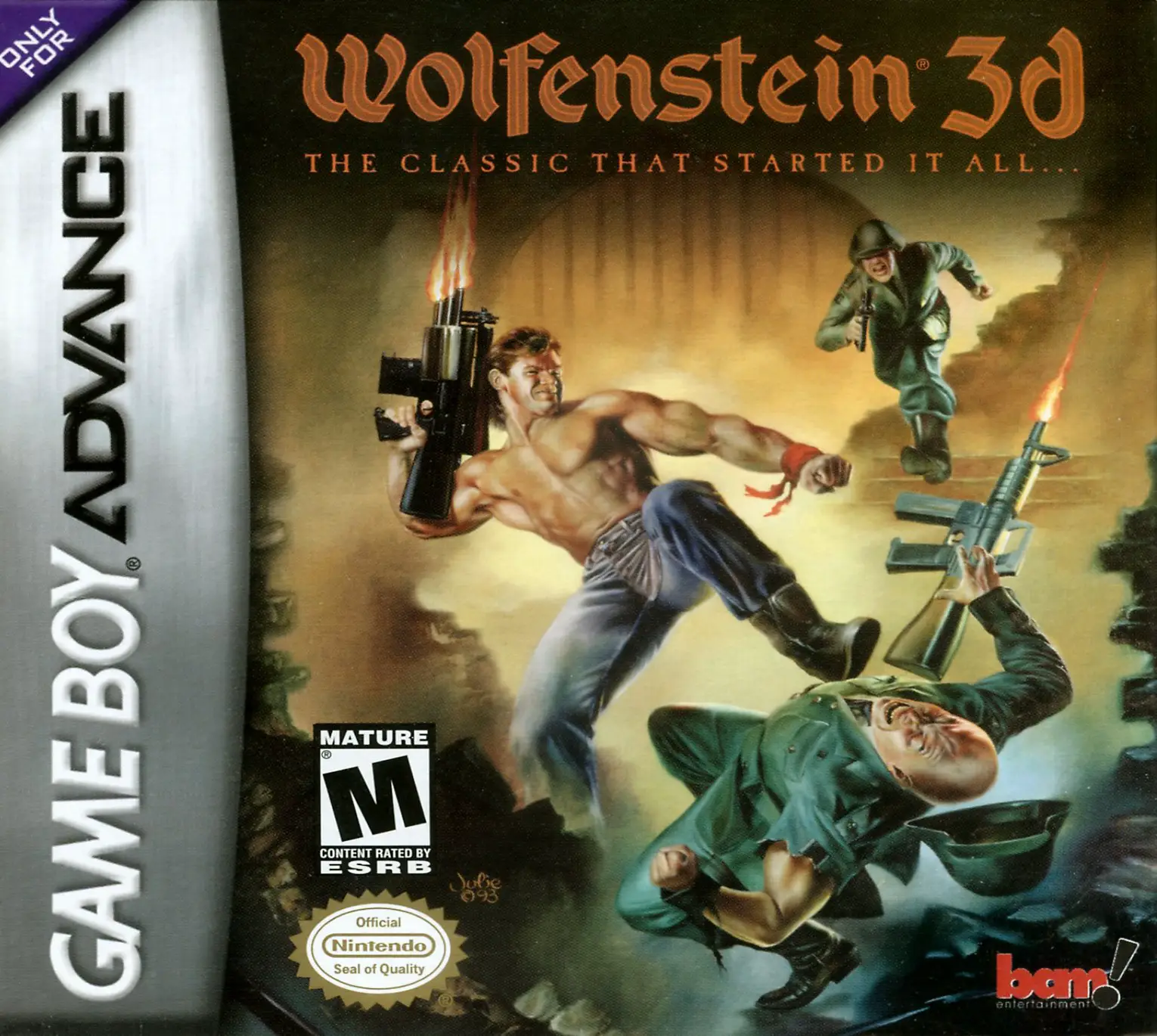 Capa de Wolfenstein 3D