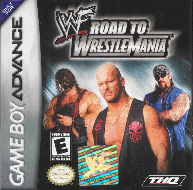 Capa de WWF Road to Wrestlemania