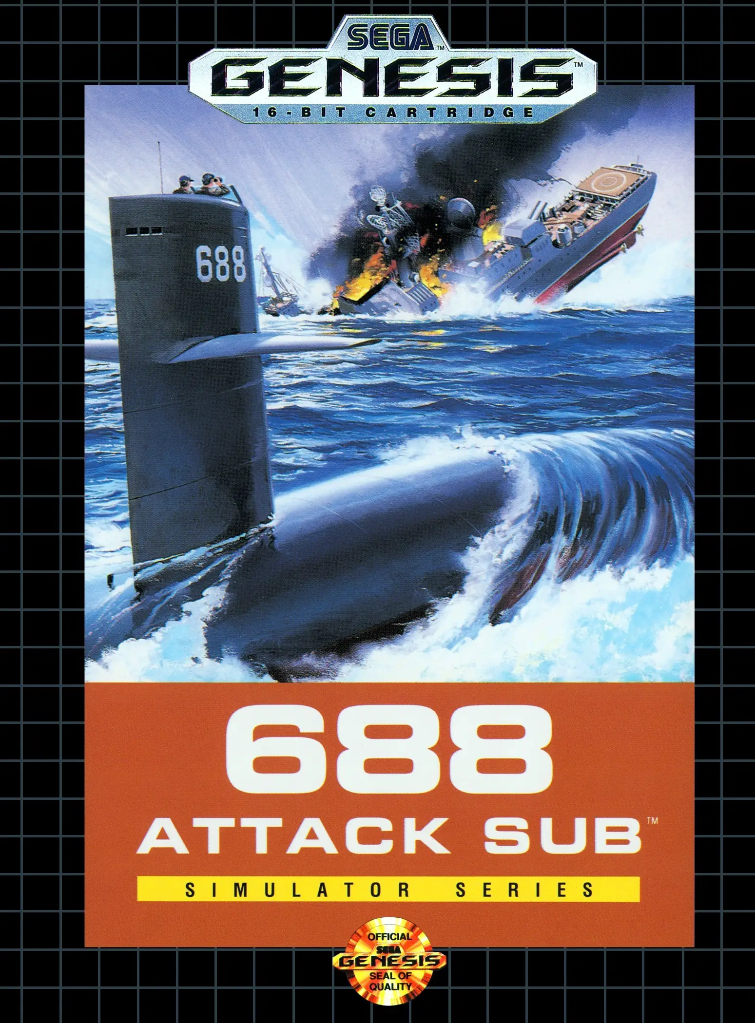 Capa de 688 Attack Sub