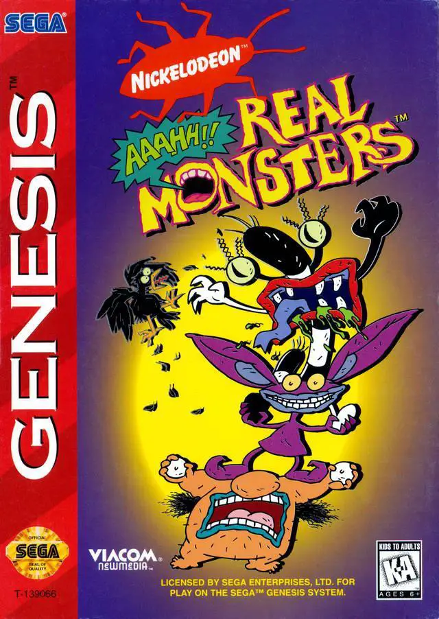 Capa de AAAHH!!! Real Monsters