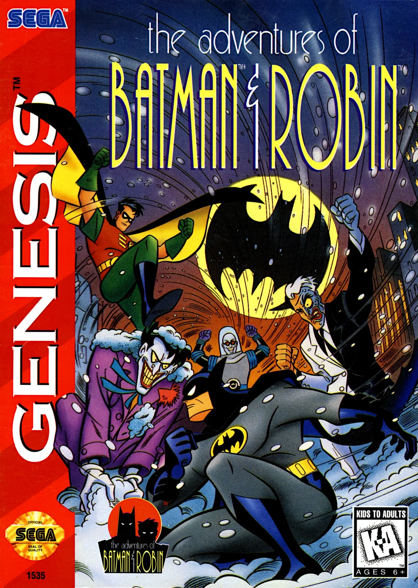 Capa de Adventures of Batman & Robin