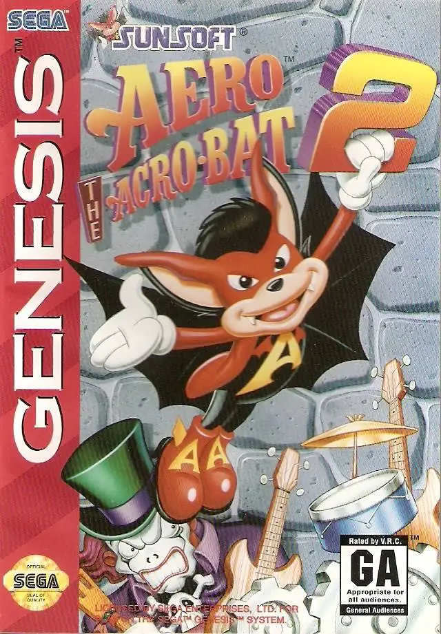 Capa de Aero the Acro-Bat 2