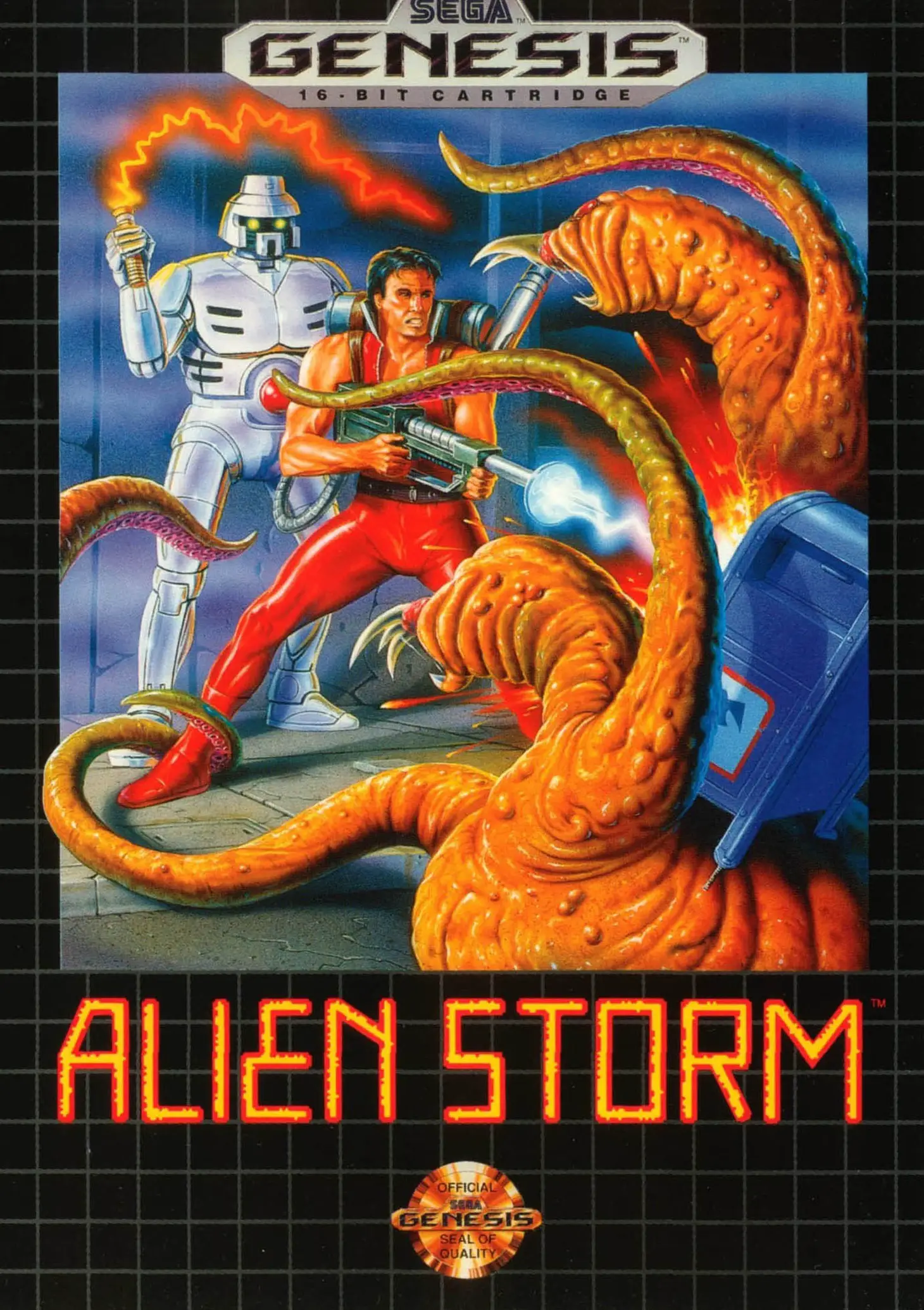 Capa de Alien Storm