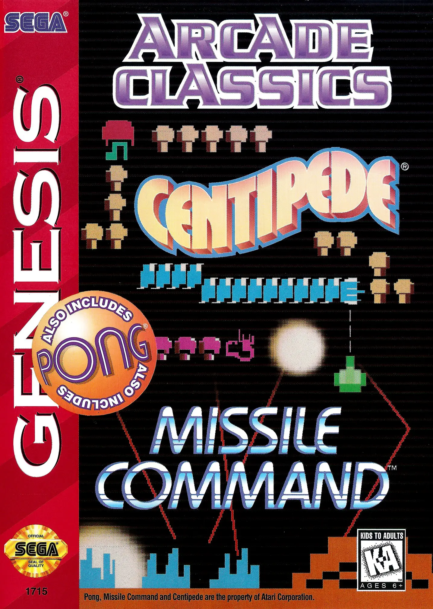 Capa de Arcade Classics