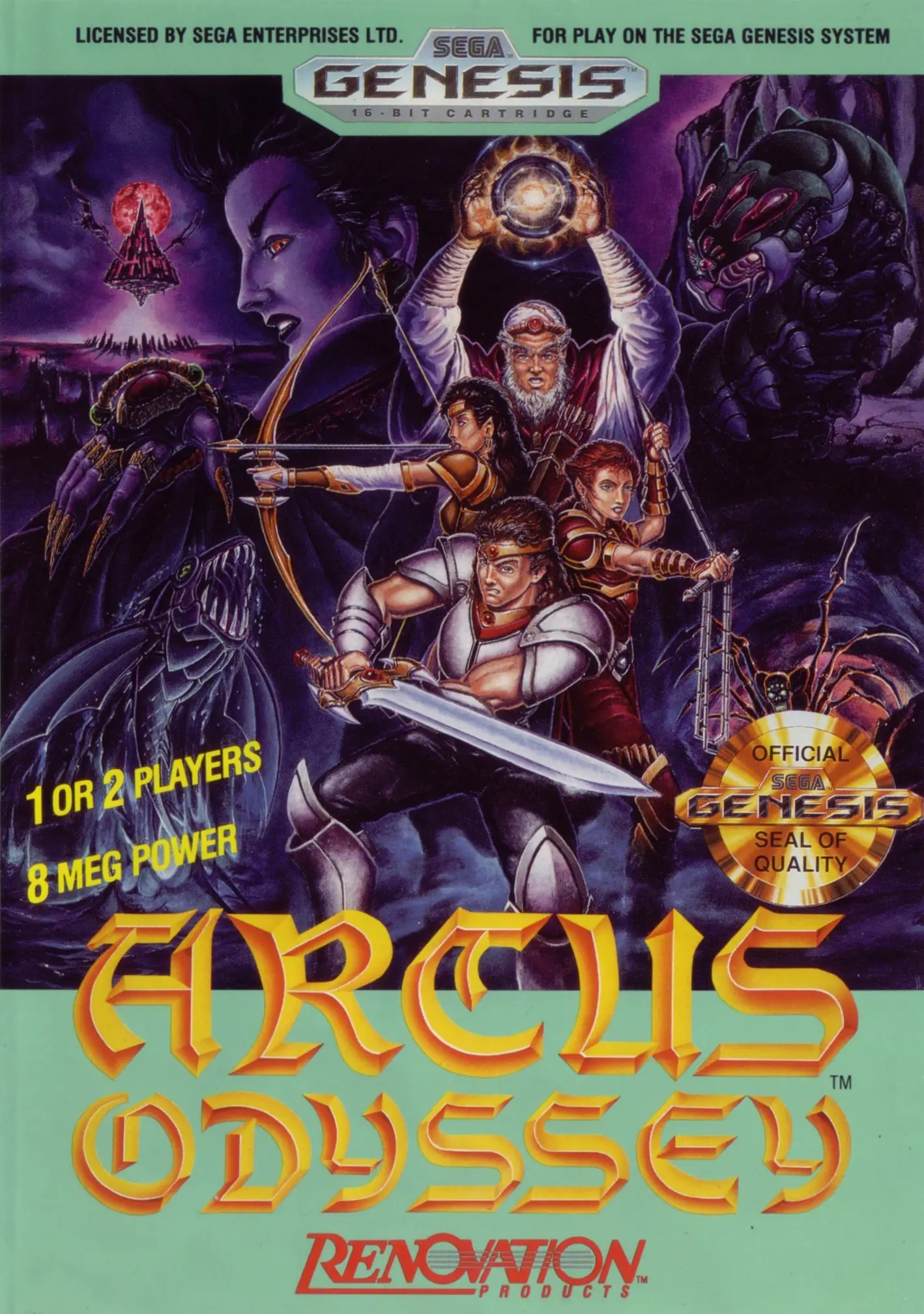 Capa de Arcus Odyssey