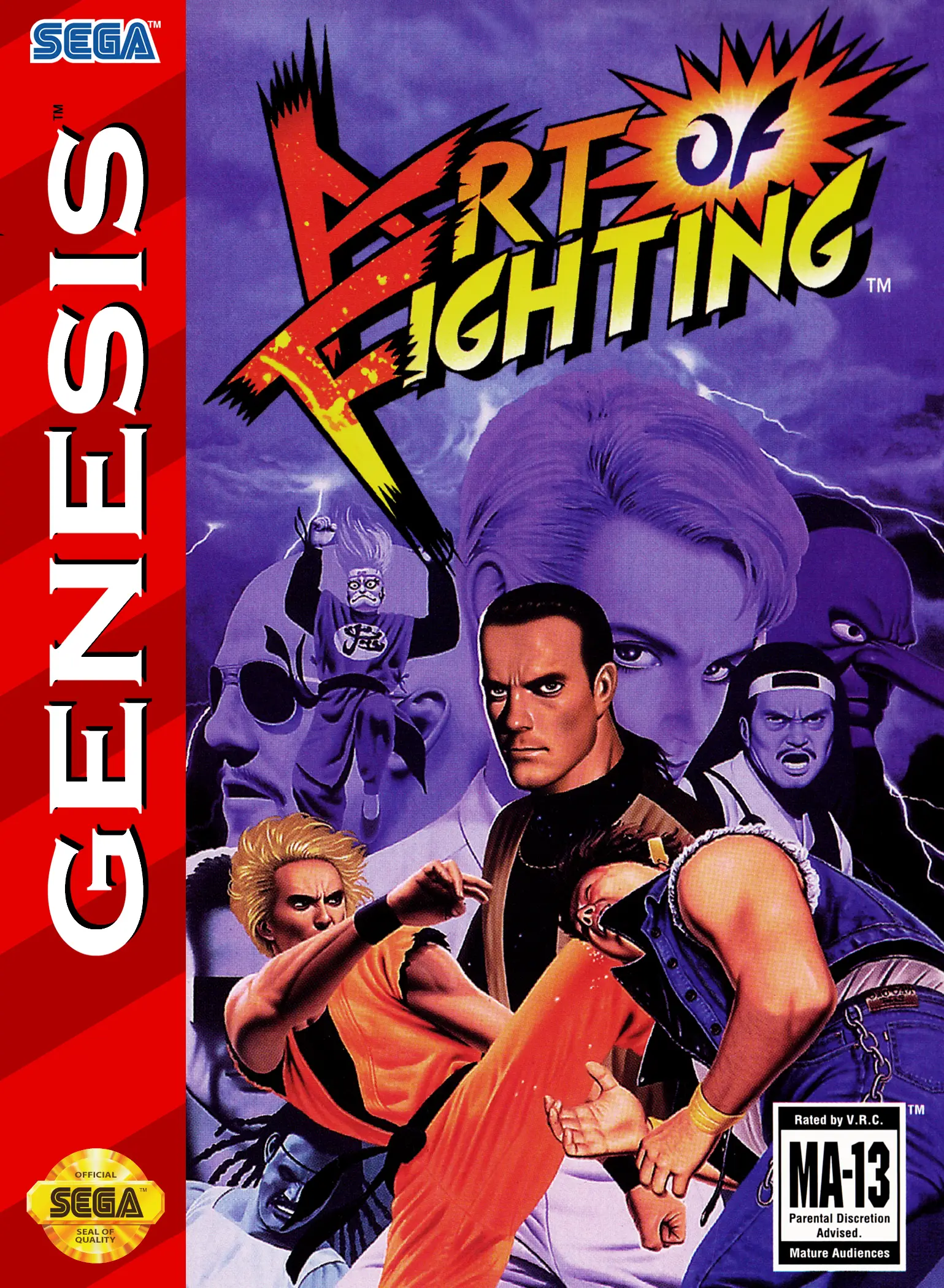 Capa de Art of Fighting