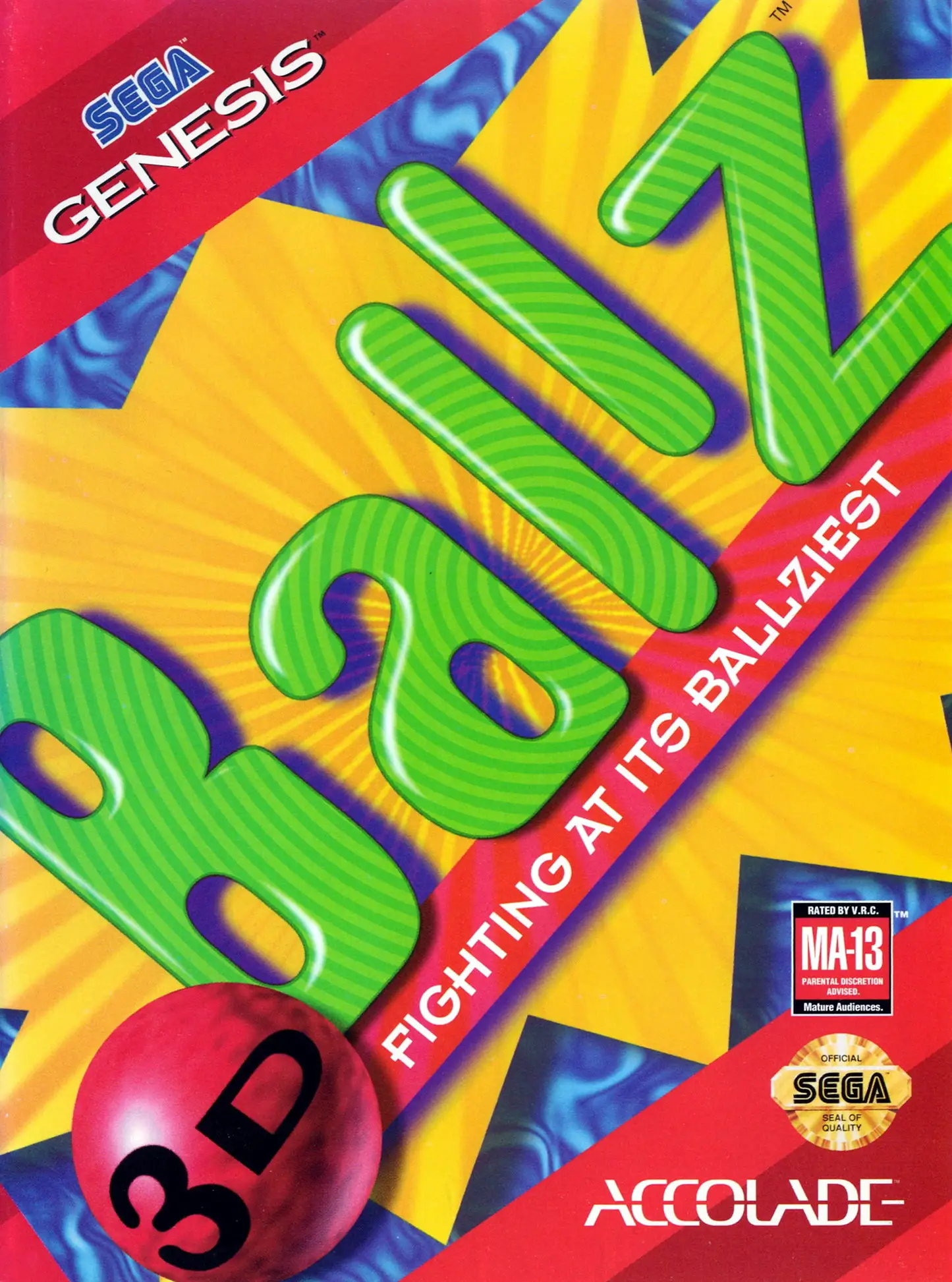 Capa de Ballz 3D: Fighting at Its Ballziest