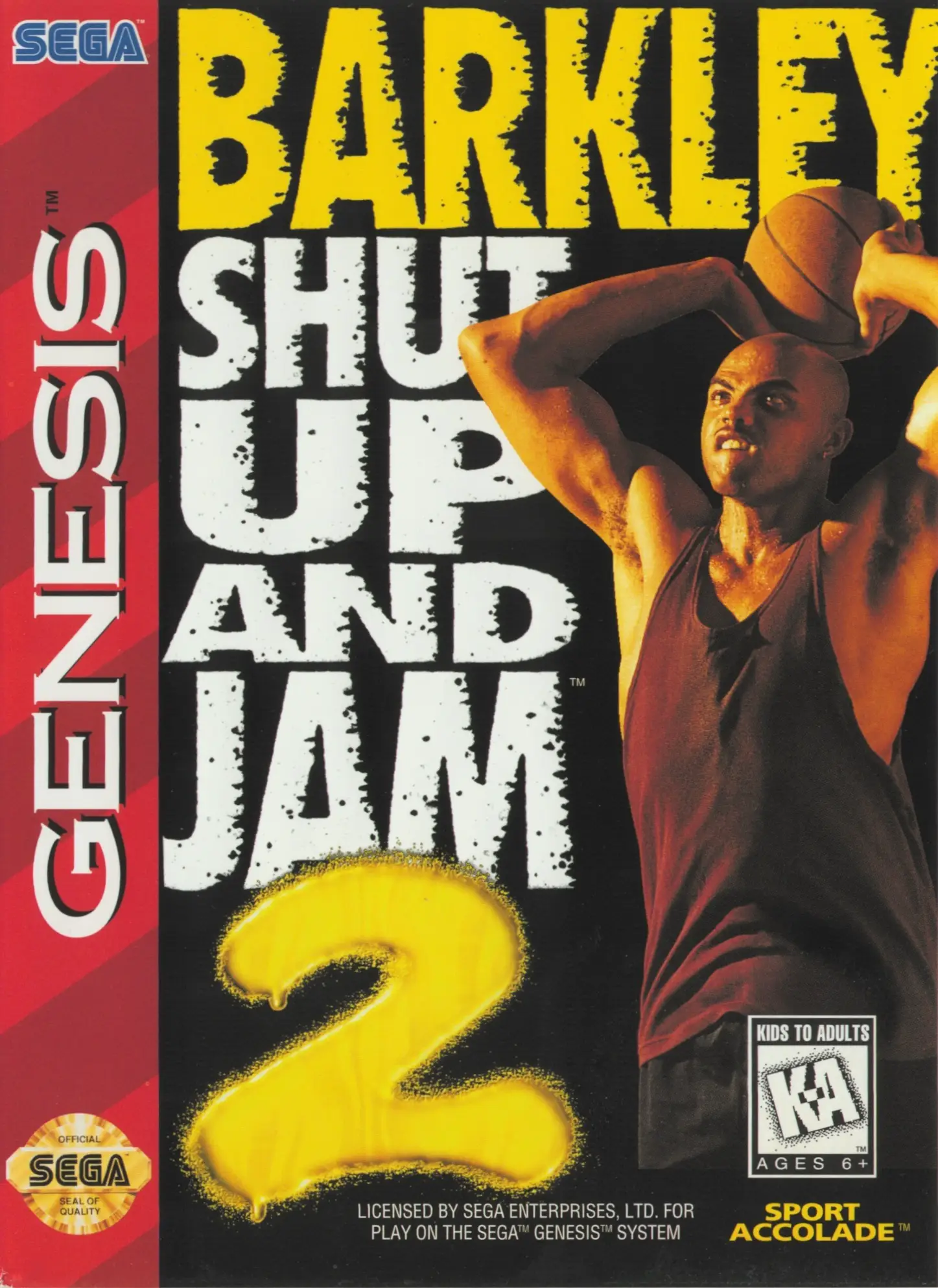 Capa de Barkley Shut Up and Jam! 2