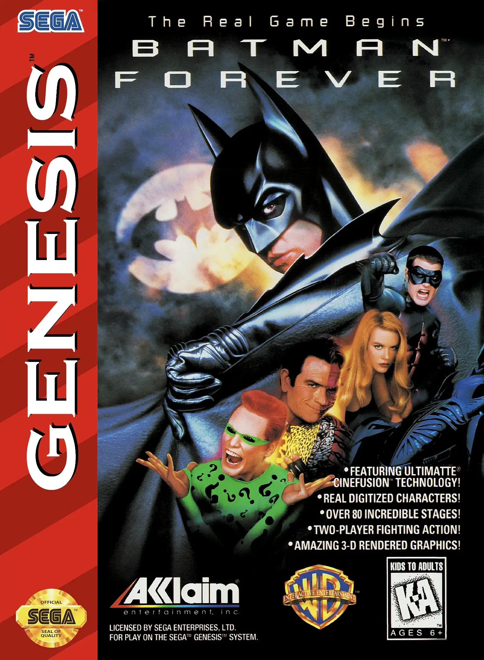 Capa de Batman Forever