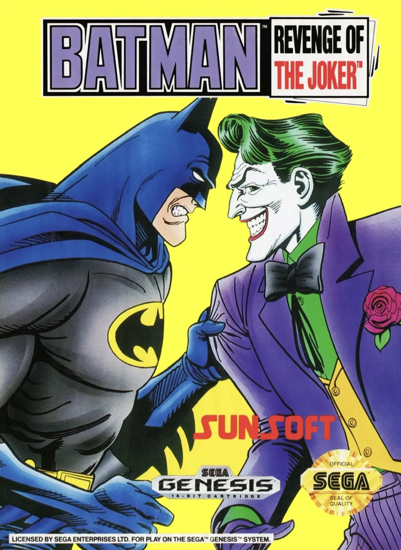 Capa de Batman: Revenge of the Joker