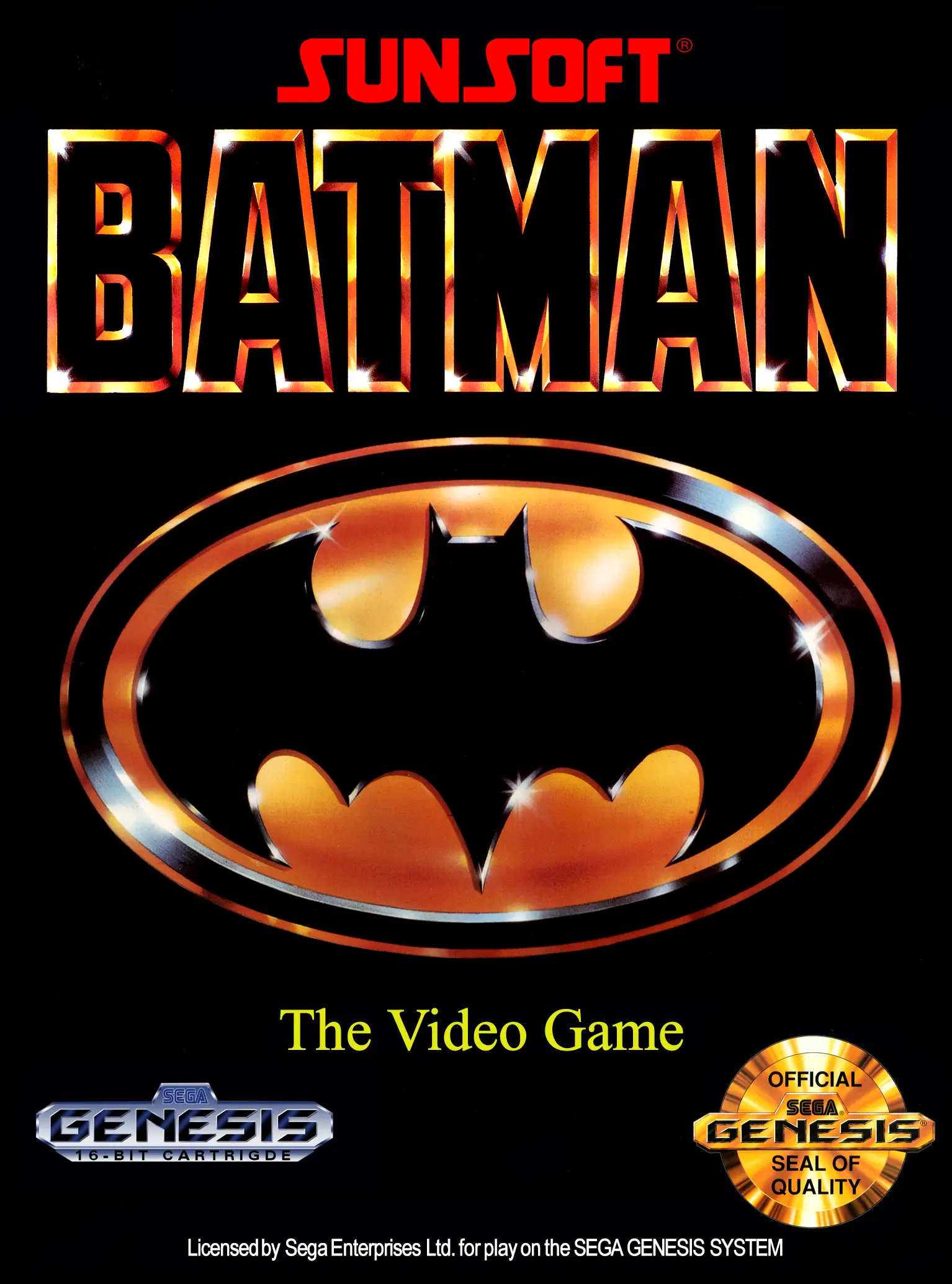 Capa de Batman: The Video Game