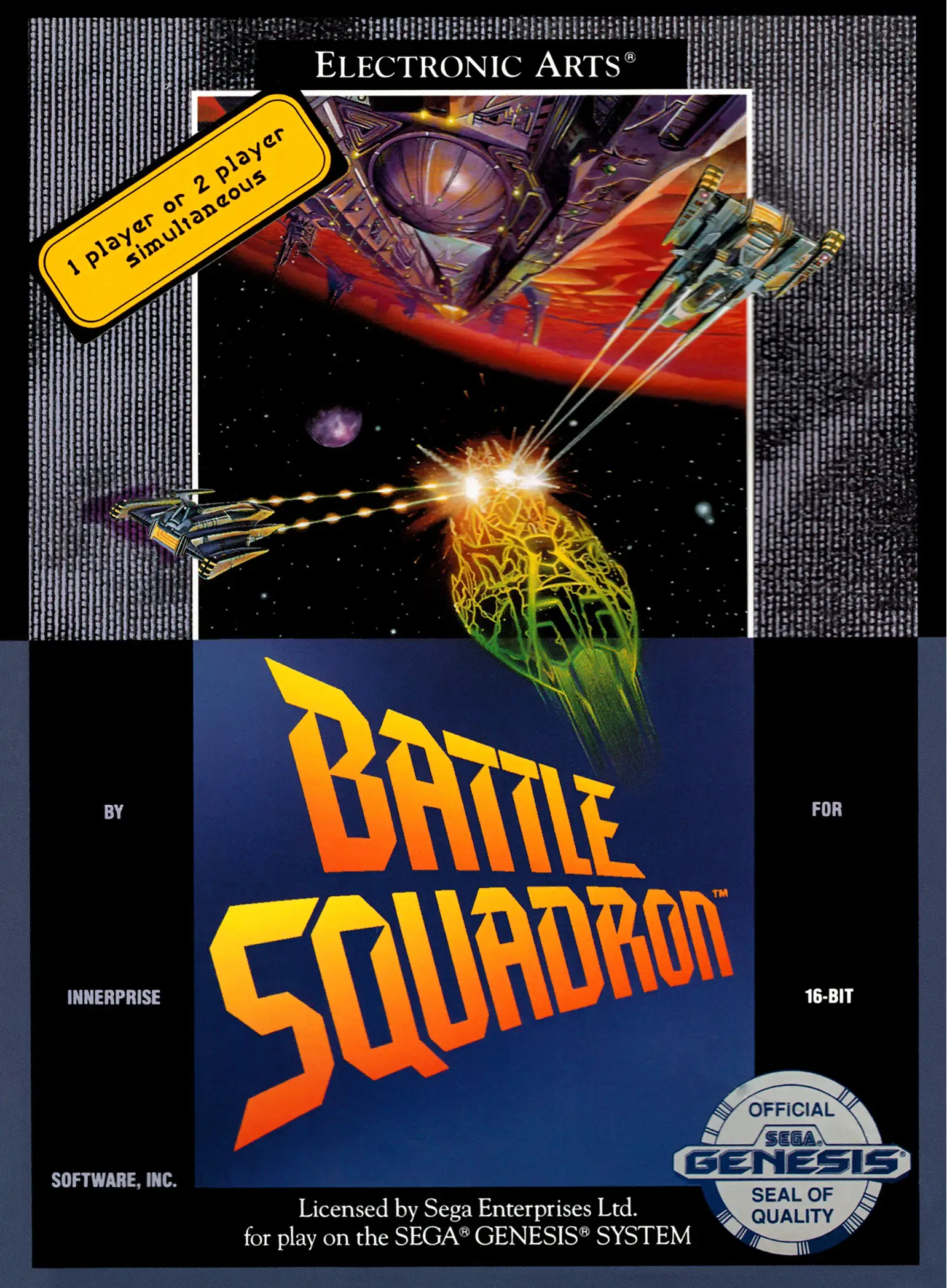 Capa de Battle Squadron