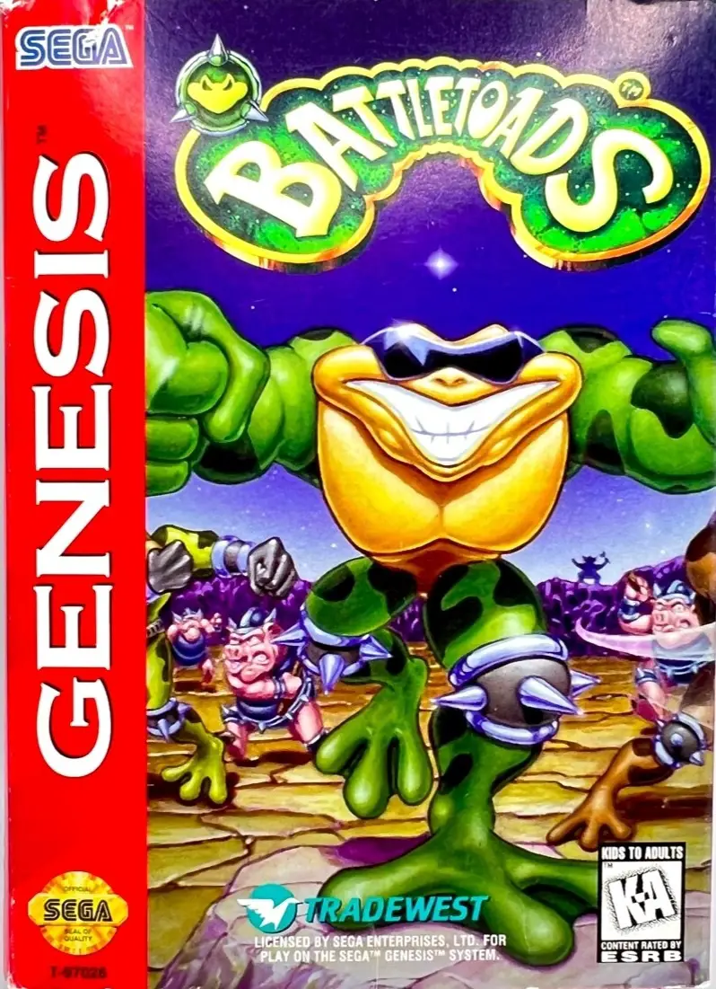 Capa de Battletoads