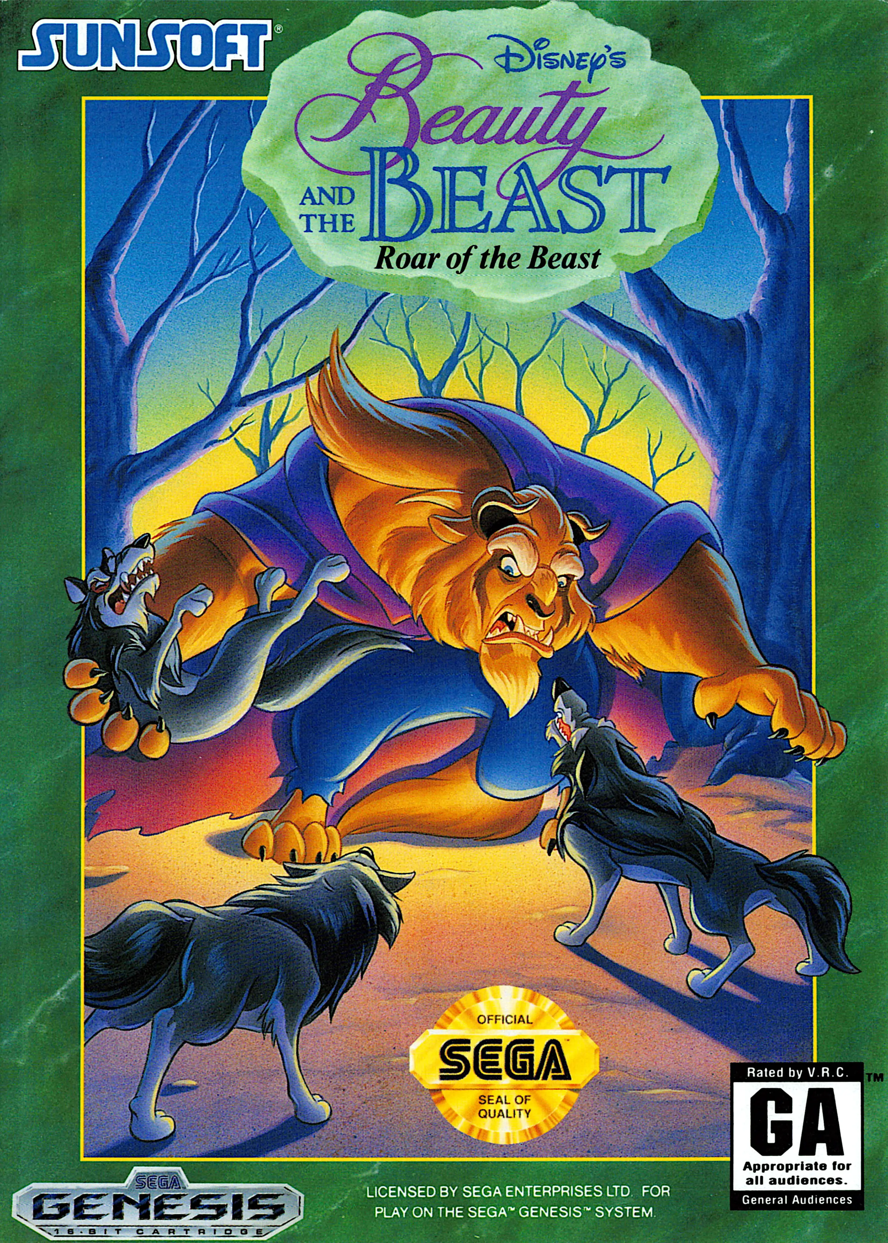 Capa de Beauty and the Beast: Roar of the Beast