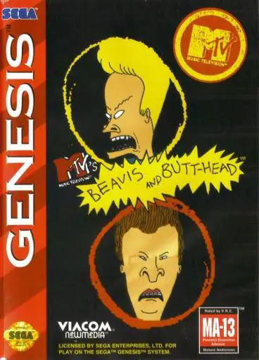 Capa de Beavis and Butthead