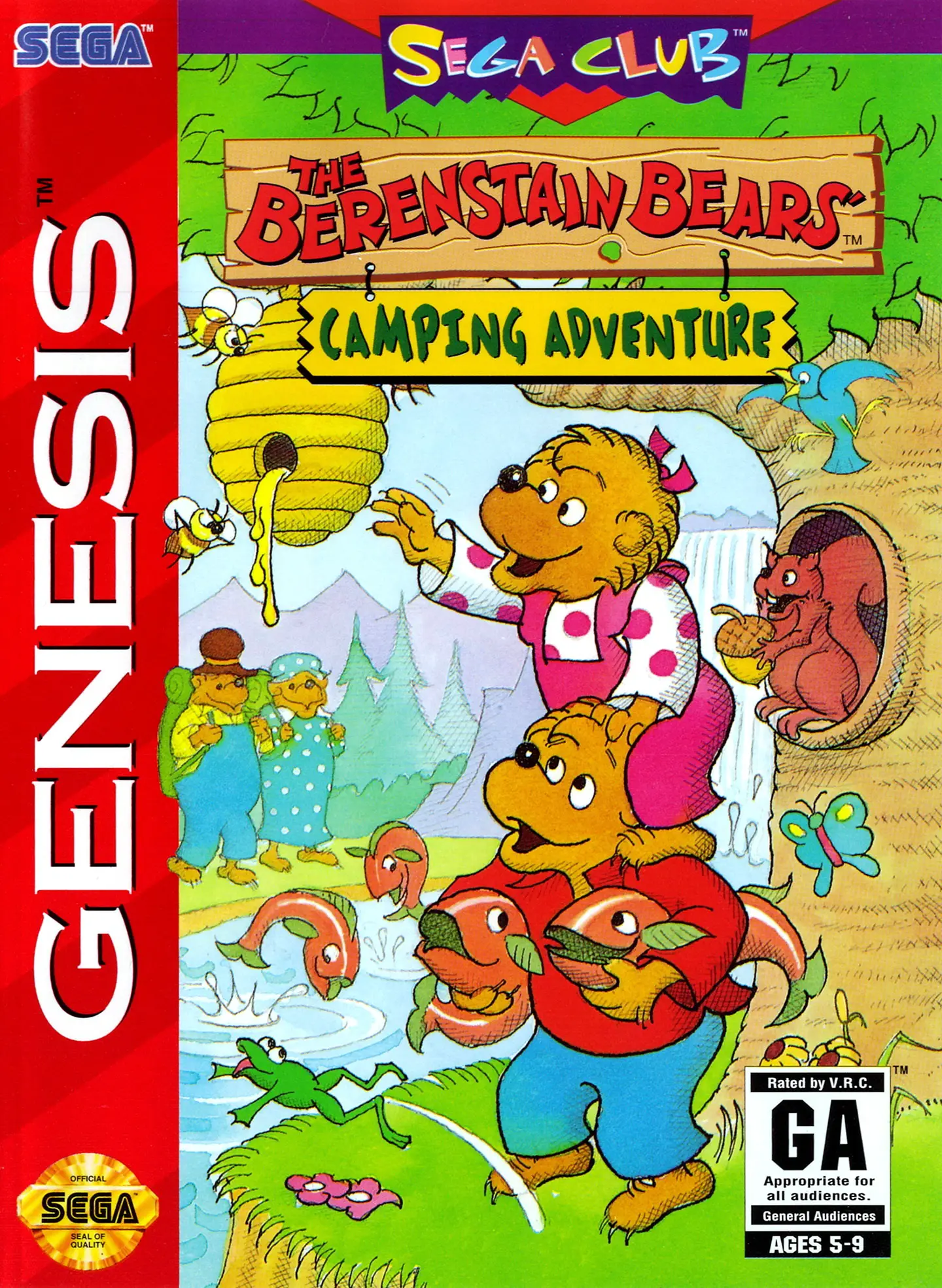 Capa de Berenstain Bears' Camping Adventure