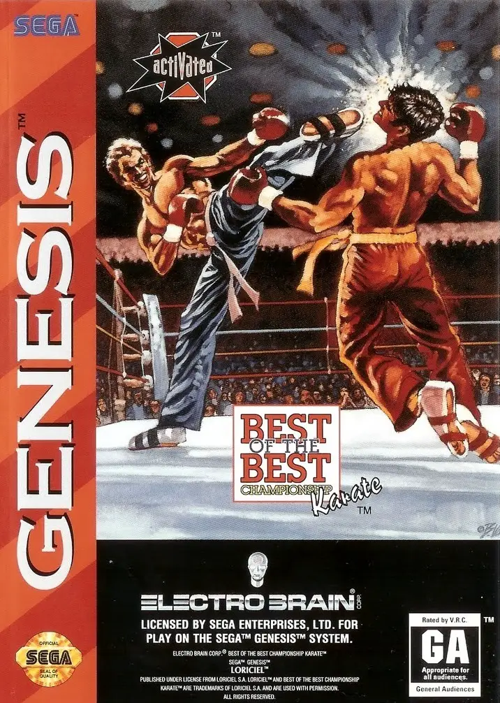 Capa de Best of the Best: Championship Karate