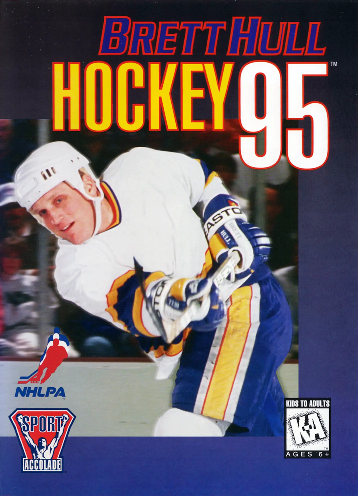 Capa de Brett Hull Hockey 95