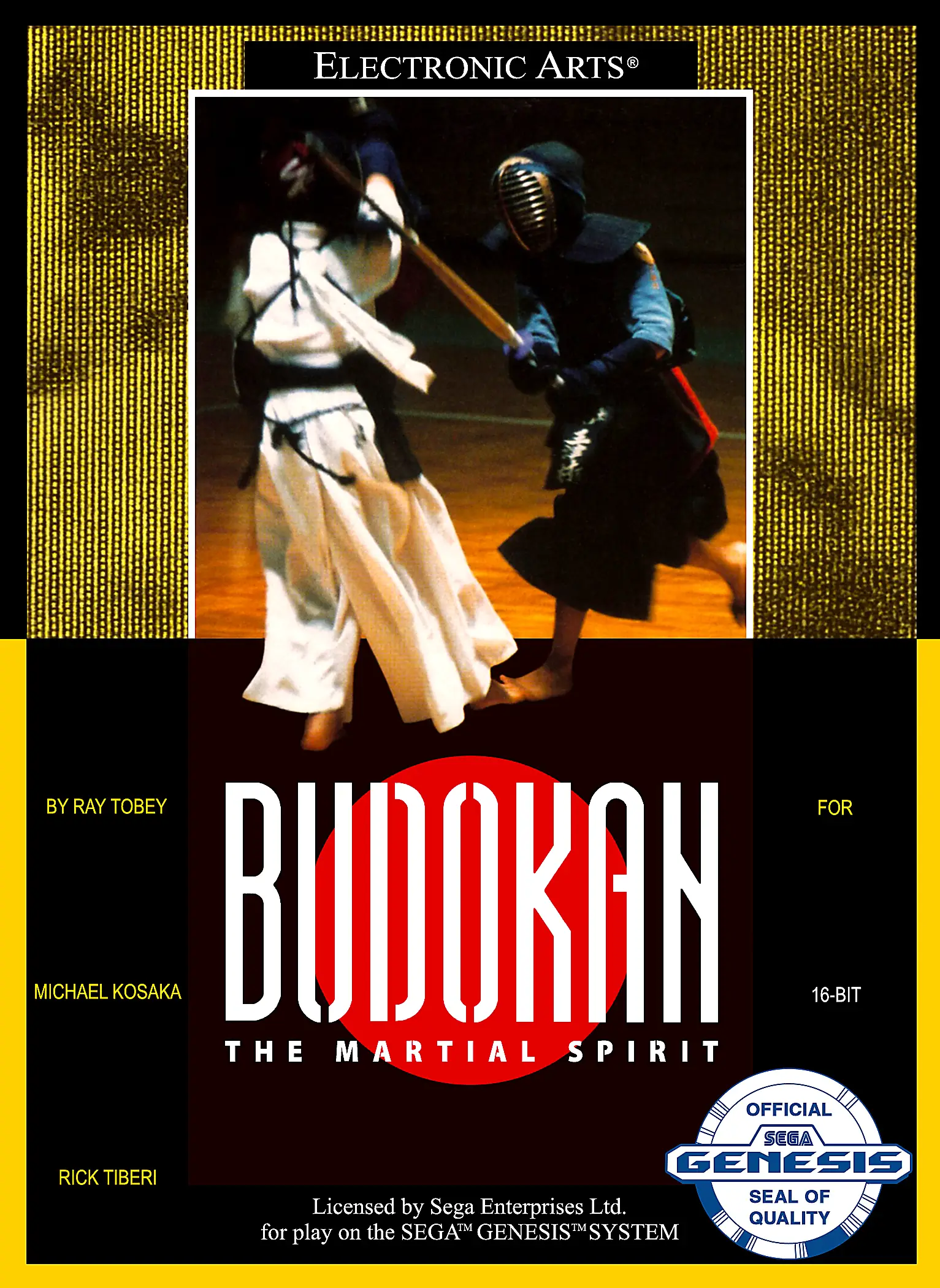 Capa de Budokan: The Martial Spirit