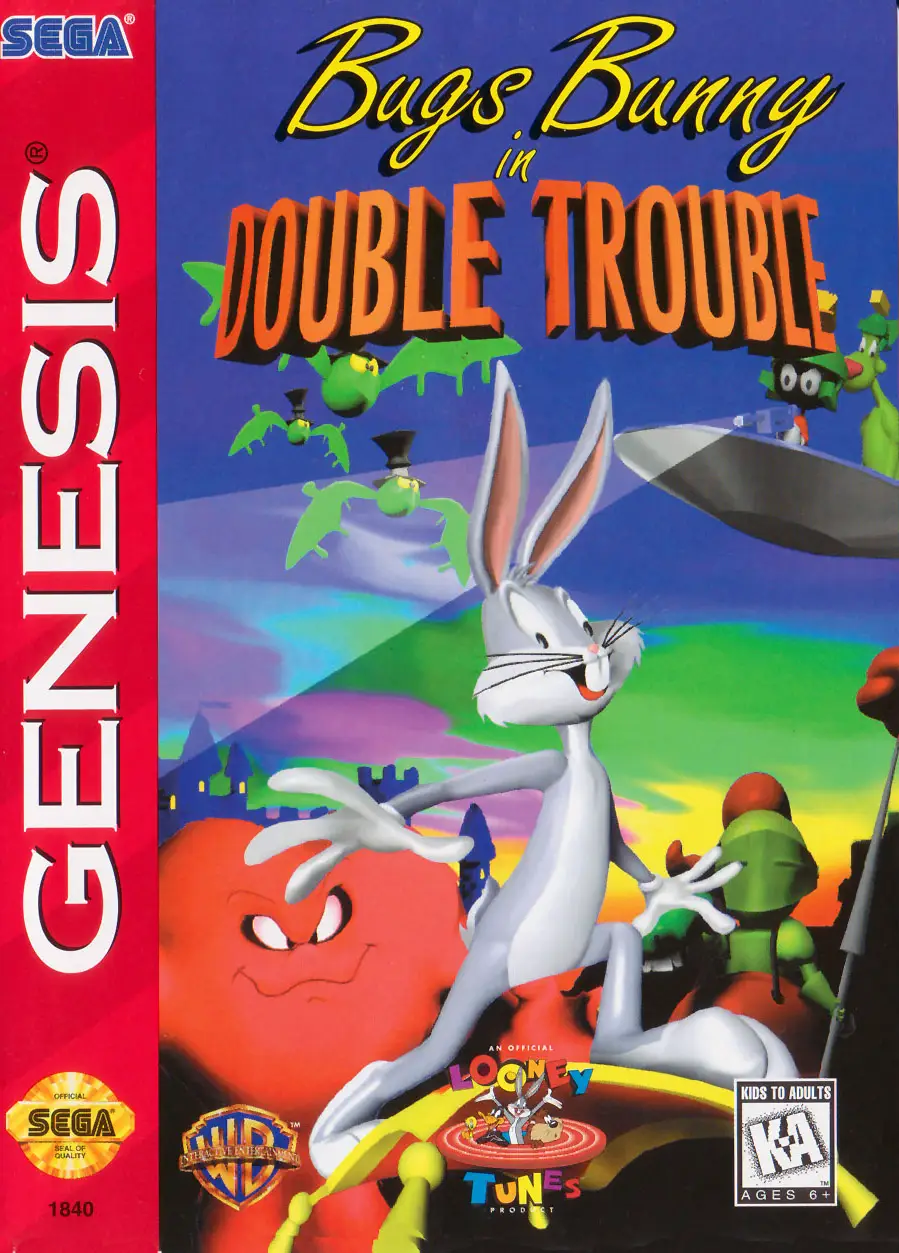 Capa de Bugs Bunny in Double Trouble