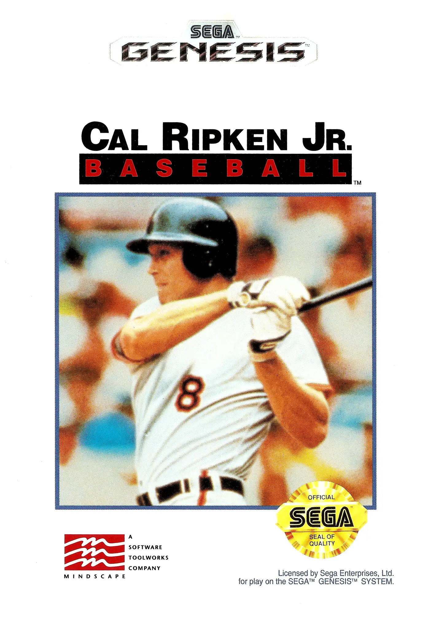 Capa de Cal Ripken Jr. Baseball