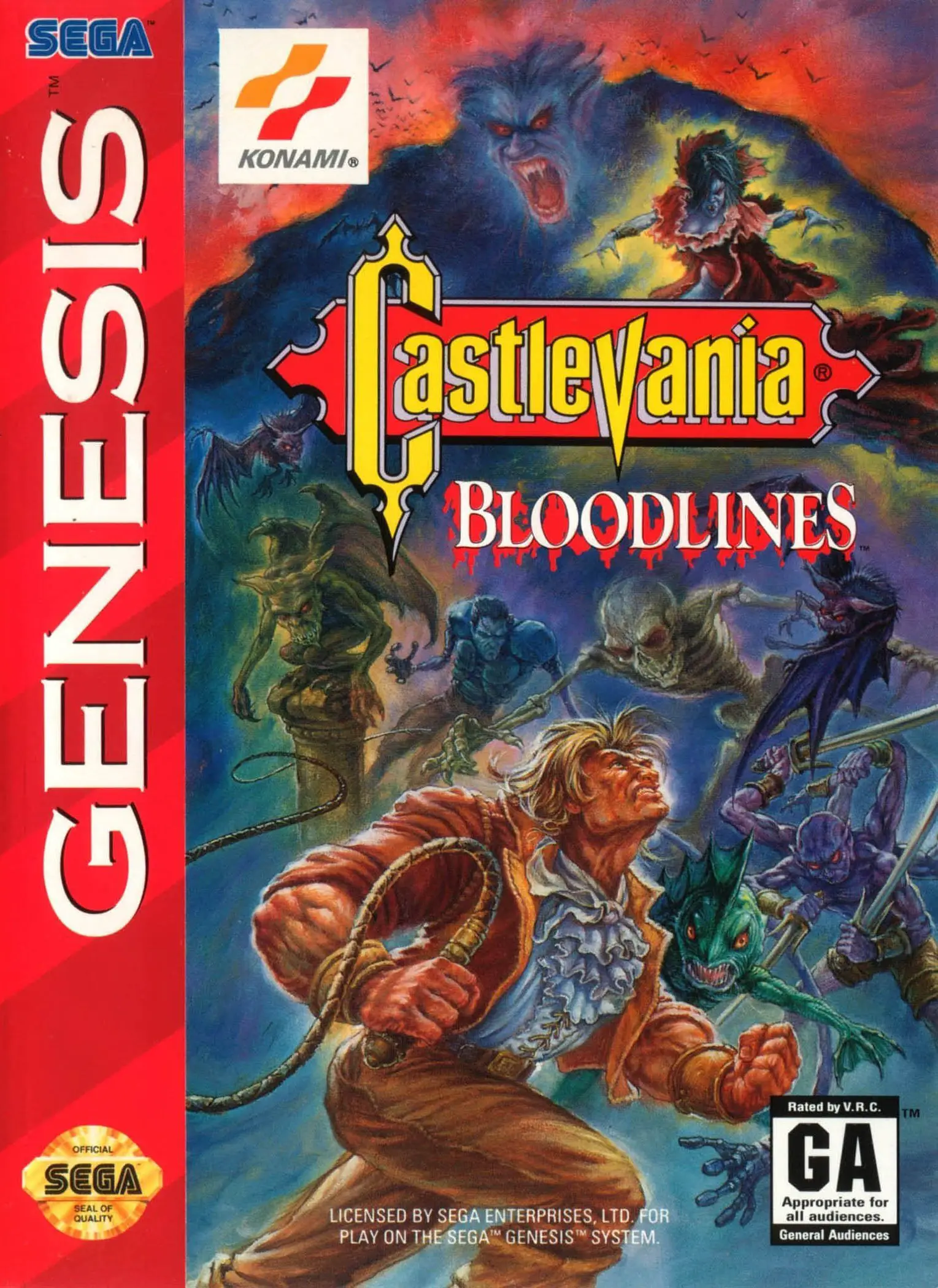 Capa de Castlevania: Bloodlines
