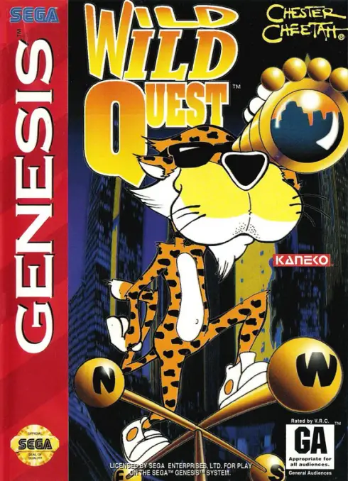 Capa de Chester Cheetah: Wild Wild Quest